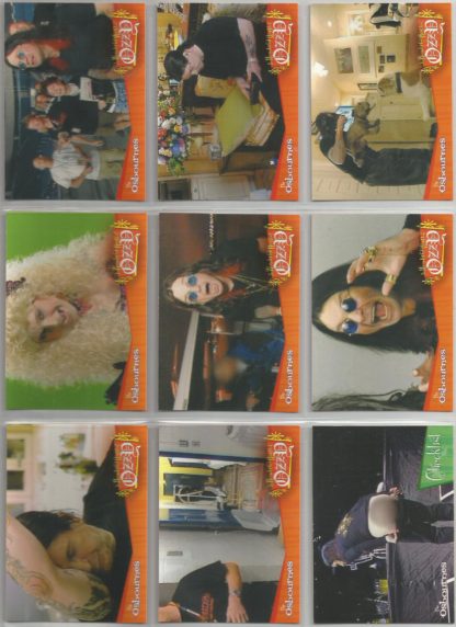 The Osbournes 72 card set in 9-pocket sheets - 2002 Inkworks - Image 3