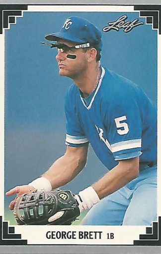 1991 Leaf #335 George Brett