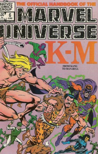 Official Handbook of the Marvel Universe #06