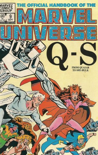 Official Handbook of the Marvel Universe #09