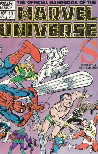 Official Handbook of the Marvel Universe #10