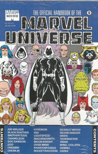 Official Handbook of the Marvel Universe Master Edition #09