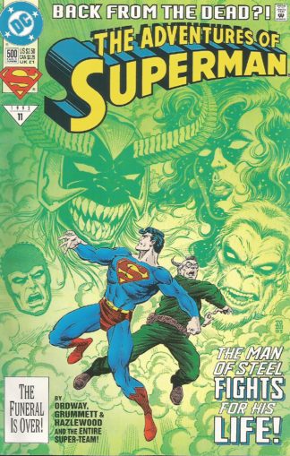 Adventures of Superman #500a