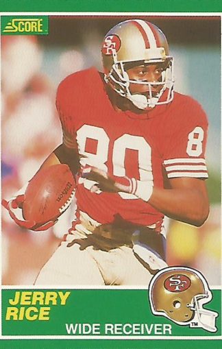 1989 Score #221 Jerry Rice