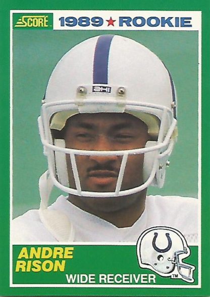 1989 Score #272 Andre Rison Rookie