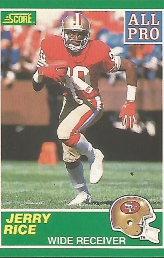 1989 Score #292 Jerry Rice All-Pro