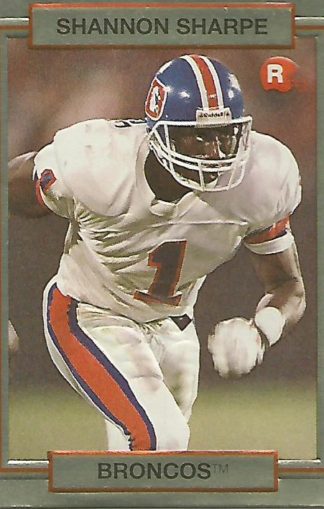 1990 Action Packed Rookie Update #046 Shannon Sharpe