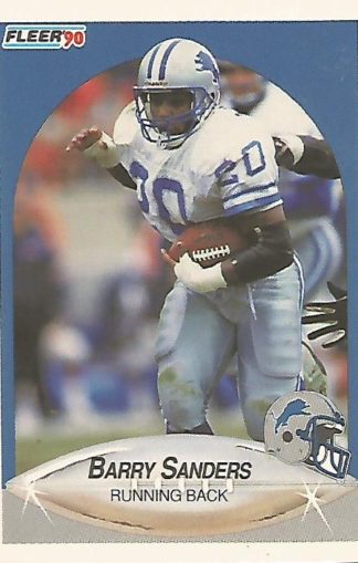 1990 Fleer #284 Barry Sanders