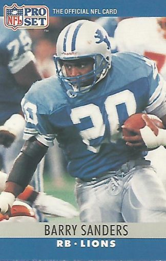 1990 Pro Set #102 Barry Sanders