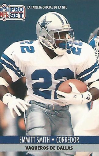 1991 Pro Set Spanish#054 Emmitt Smith