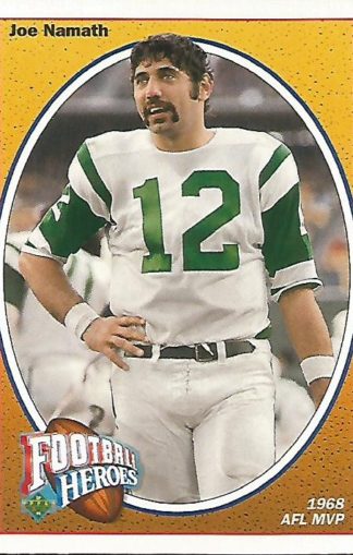 1991 Upper Deck Joe Namath Heroes #013