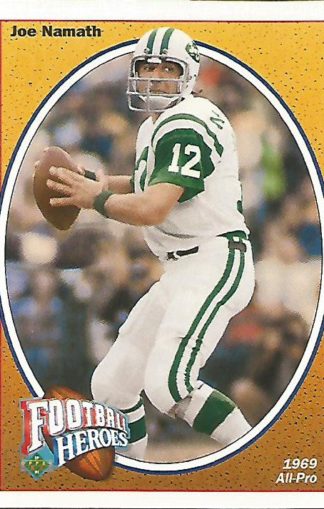 1991 Upper Deck Joe Namath Heroes #015