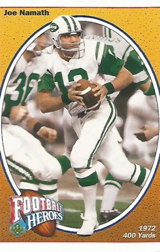 1991 Upper Deck Joe Namath Heroes #016