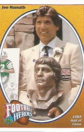 1991 Upper Deck Joe Namath Heroes #017