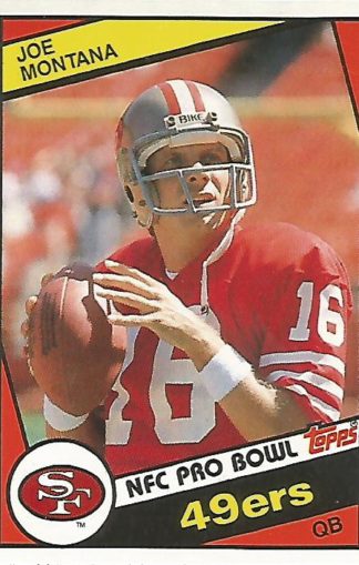 1984 Topps #358 Joe Montana