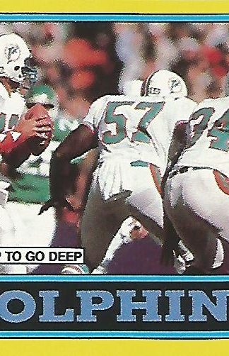 1986 Topps #044 Dan Marino Team Leader