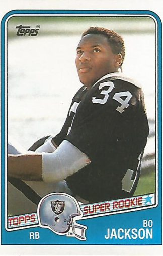 1988 Topps #327 Bo Jackson Rookie