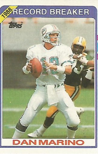 1989 Topps #005 Dan Marino Record Breaker