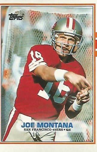 1989 Topps #012 Joe Montana