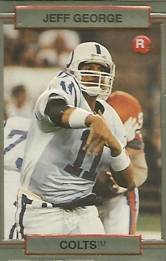 1990 Action Packed Rookie Update #001 Jeff George Rookie