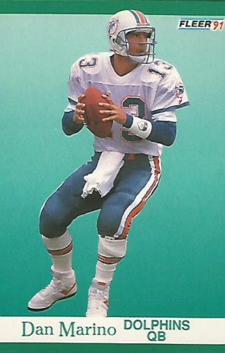 1991 Fleer #124 Dan Marino