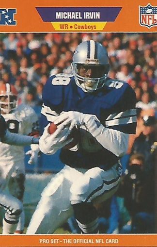 1989 Pro Set #89 Michael Irvin Rookie