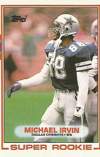 1989 Topps #383 Michael Irvin Rookie