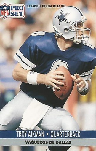 1991 Pro Set Spanish #046 Troy Aikman