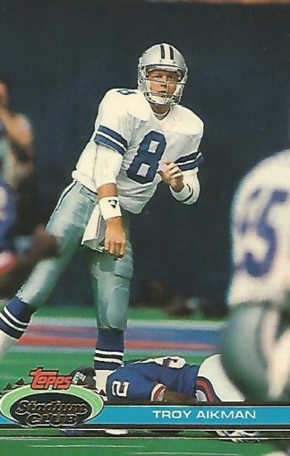 1991 Stadium Club #228 Troy Aikman