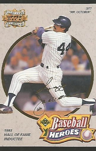 1993 Upper Deck Fifth Anniversary #A9 Reggie Jackson