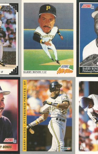 Barry Bonds Pirates Assortment (2)