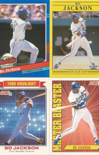 Bo Jackson Cards (2)