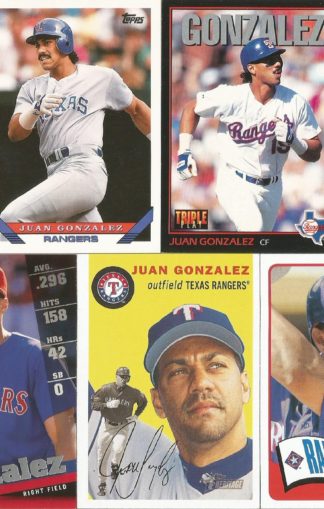 Juan Gonzalez Cards