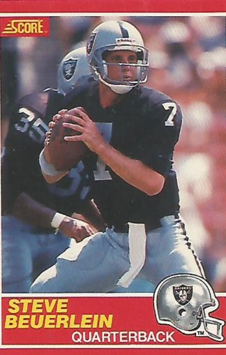 1989 Score #200 Steve Beuerlein Rookie