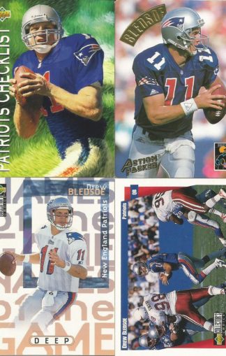 Drew Bledsoe Cards Lot 1