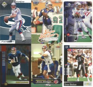 Drew Bledsoe Cards Lot 3