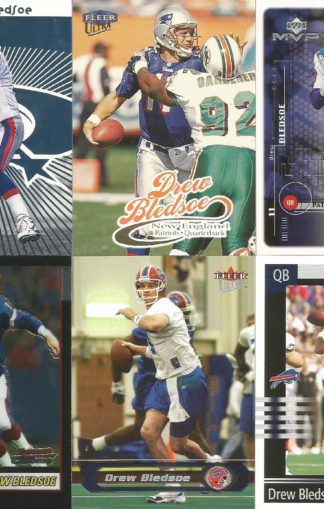 Drew Bledsoe Cards Lot 3