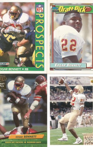 Edgar Bennett Rookie Cards