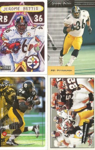 Jerome Bettis Cards Lot 3