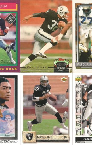 Marcus Allen Cards Lot 4