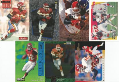 Marcus Allen Cards Lot 5