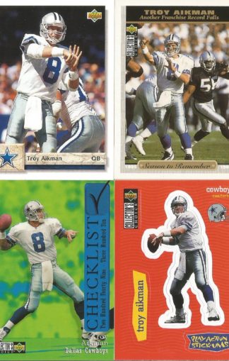 Troy Aikman Cards Lot 3