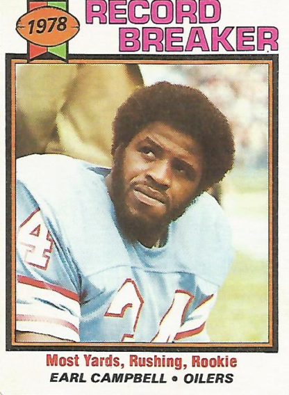 1979 Topps #331 Earl Campbell