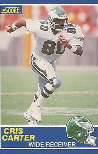 1989 Score #072 Cris Carter Rookie