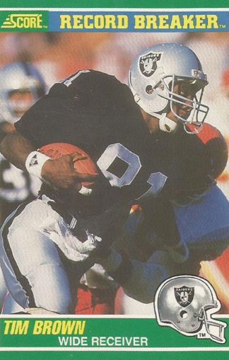 1989 Score #328 Tim Brown