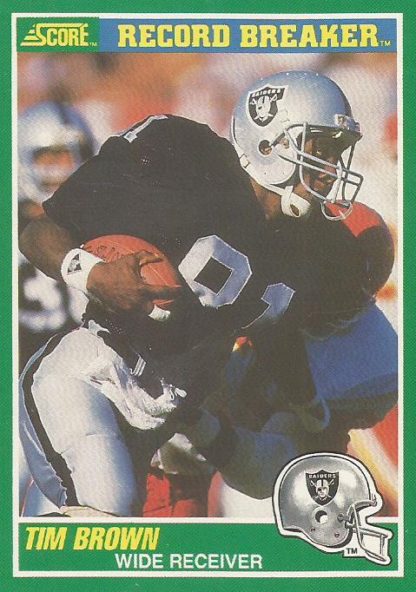 1989 Score #328 Tim Brown