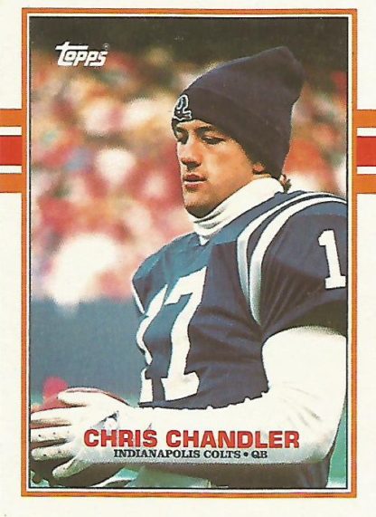 1989 Topps #209 Chris Chandler Rookie