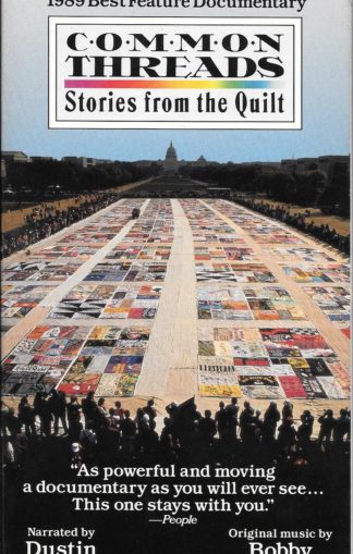 Common Threads Stories From the Quilt VHS 1990