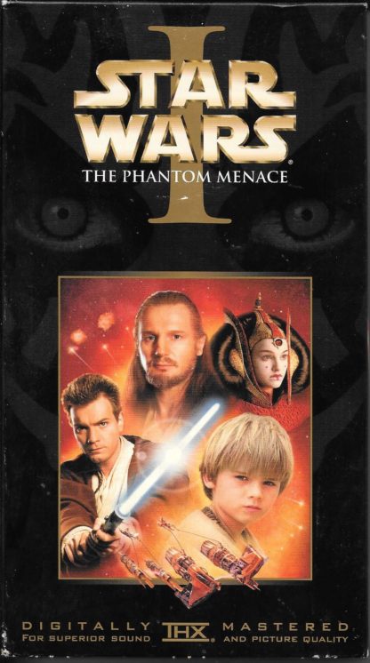 Star Wars I The Phantom Menace VHS