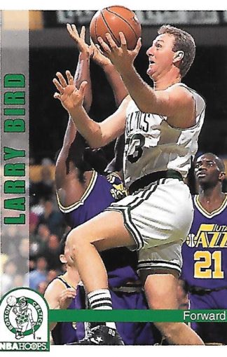 1992-93 Hoops #010 Larry Bird